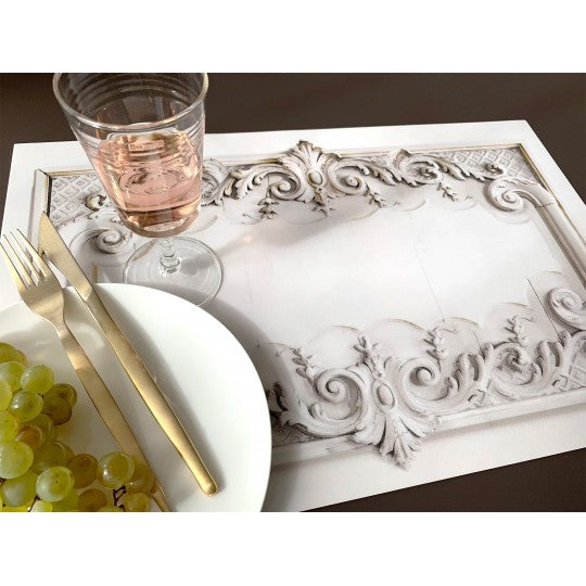 Haussmann woodworks vinyl placemat