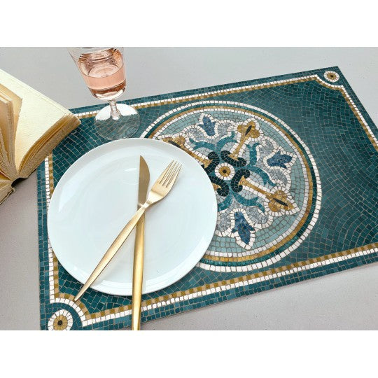 Mosaic vinyl placemat Alma