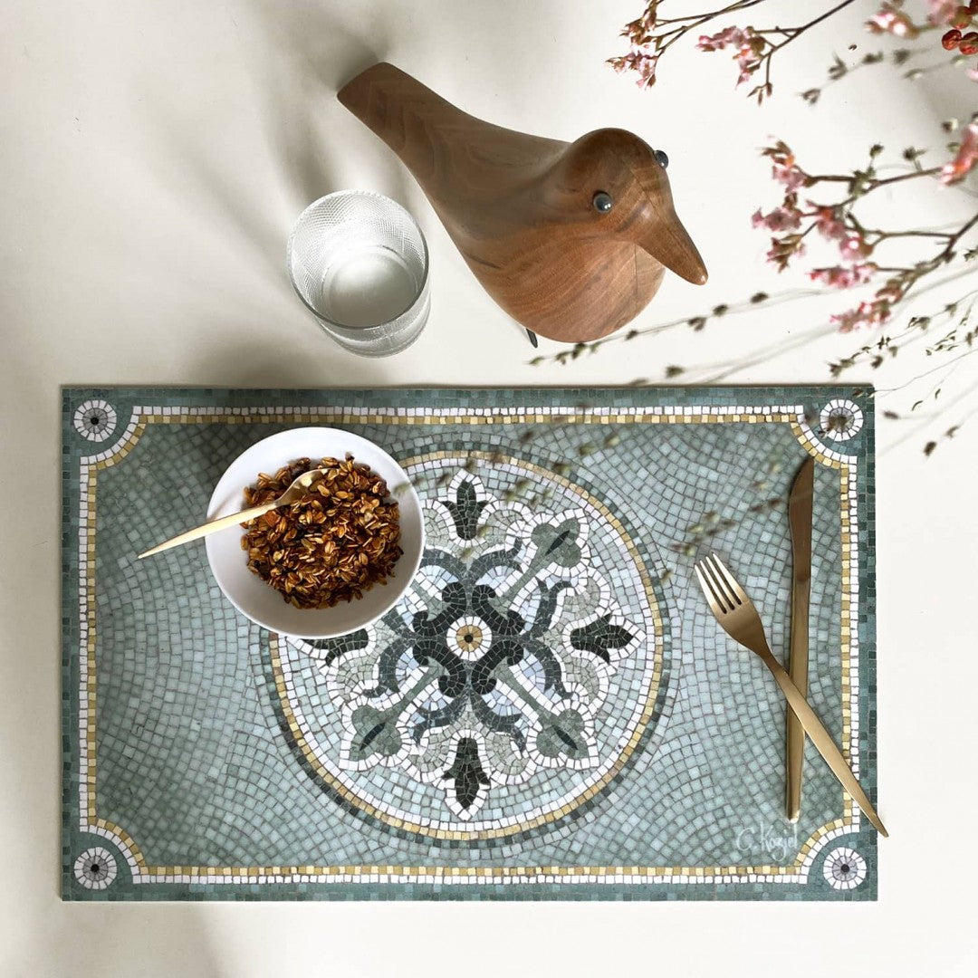 Mosaic vinyl placemat Amanda