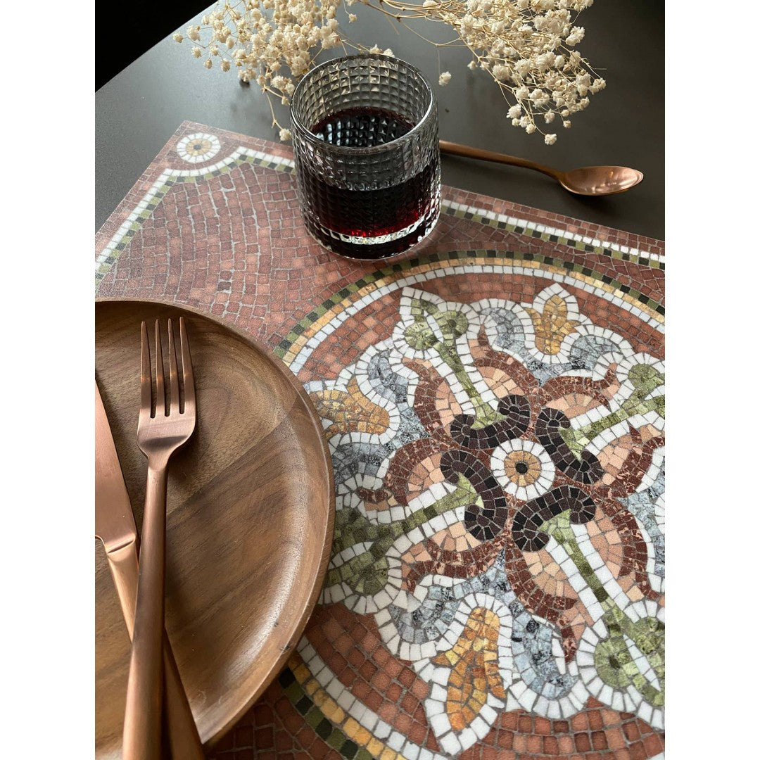 Mosaic vinyl placemat Assia