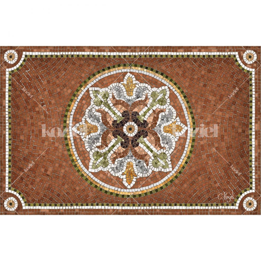 Mosaic vinyl placemat Assia