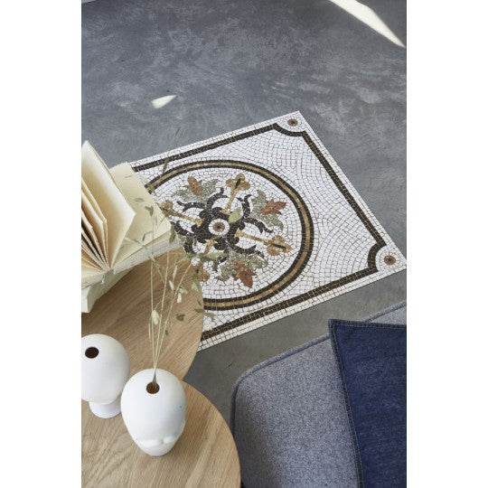 Helena vinyl mosaic rug 96x60cm