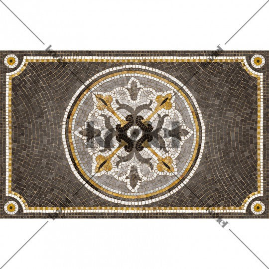 Sofia mosaic rug 96x60cm