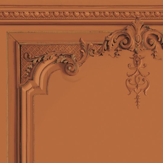 Set of Haussmann wood panels - Burnt Sienna