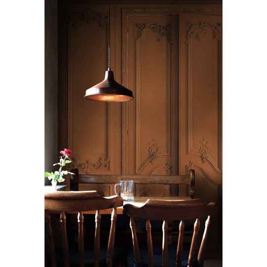 Set of Haussmann wood panels - Burnt Sienna