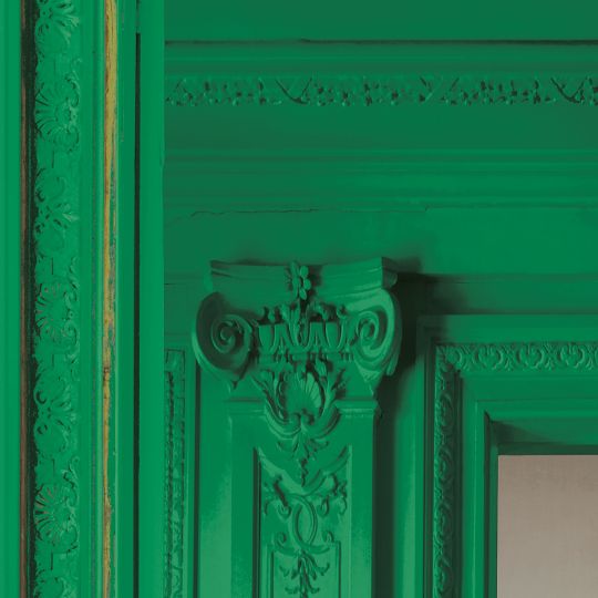 Set of Haussmann wood panels - Canopy green