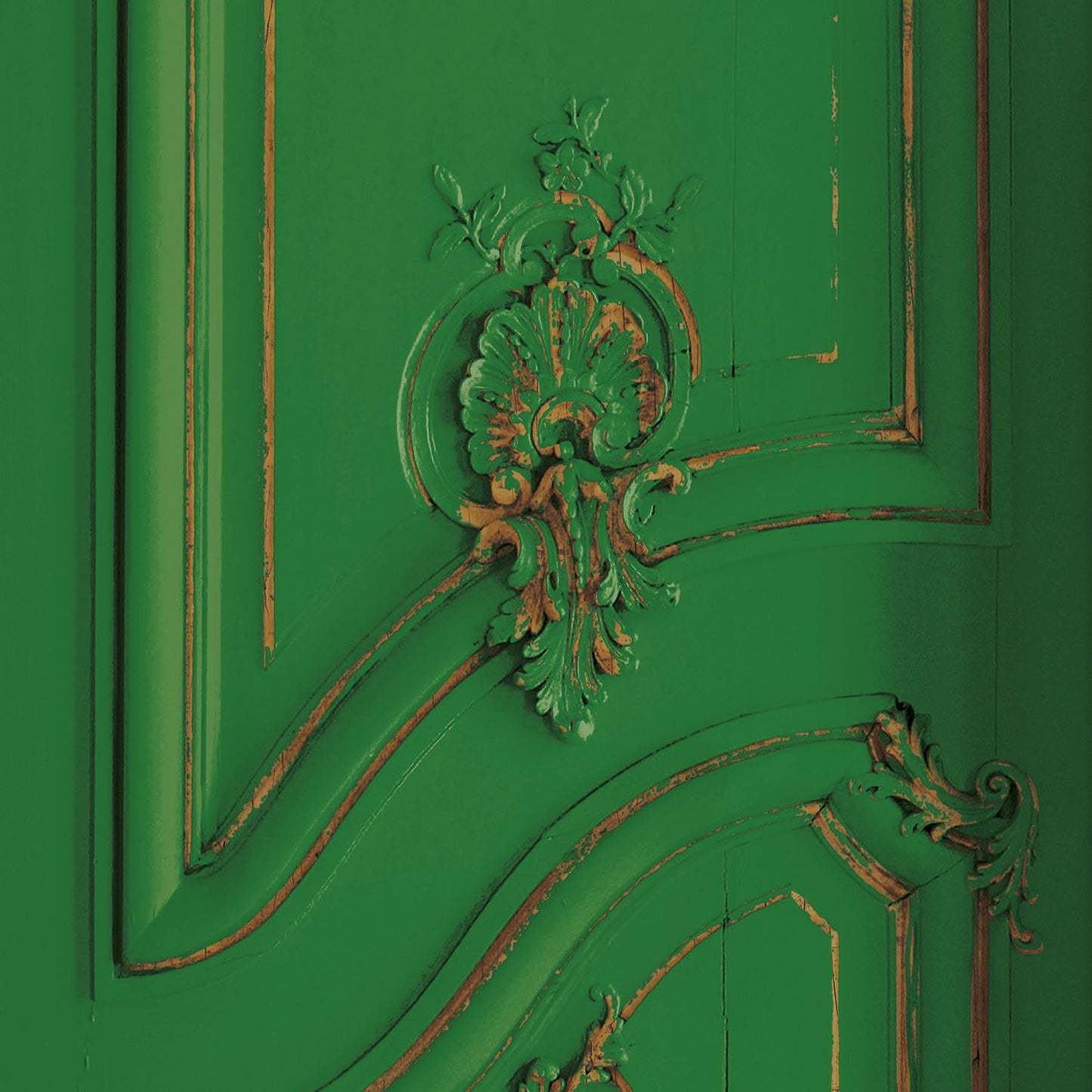 Set of Haussmann wood panels - Emerald