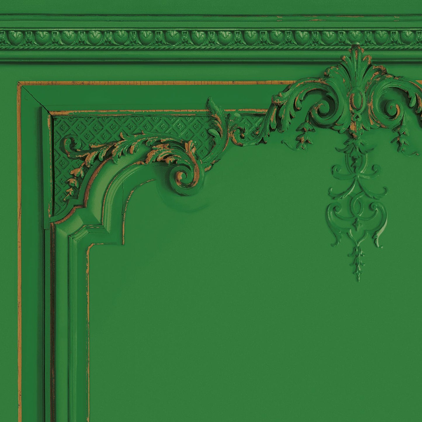 Set of Haussmann wood panels - Emerald