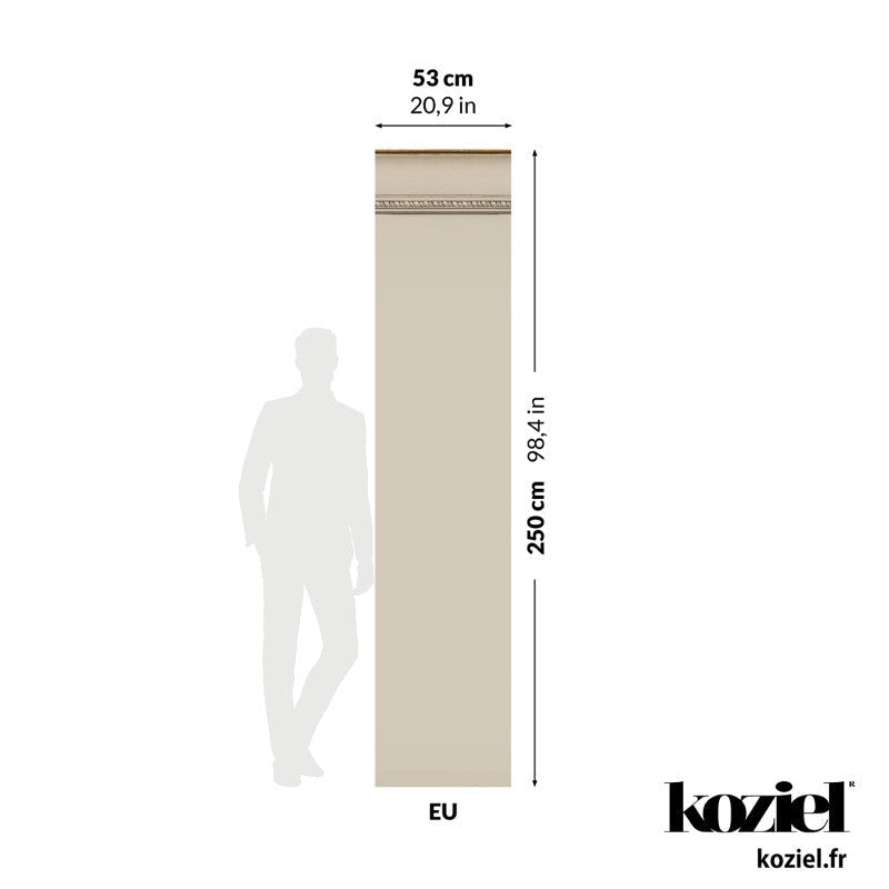 Set of Haussmann wood panels - Grege