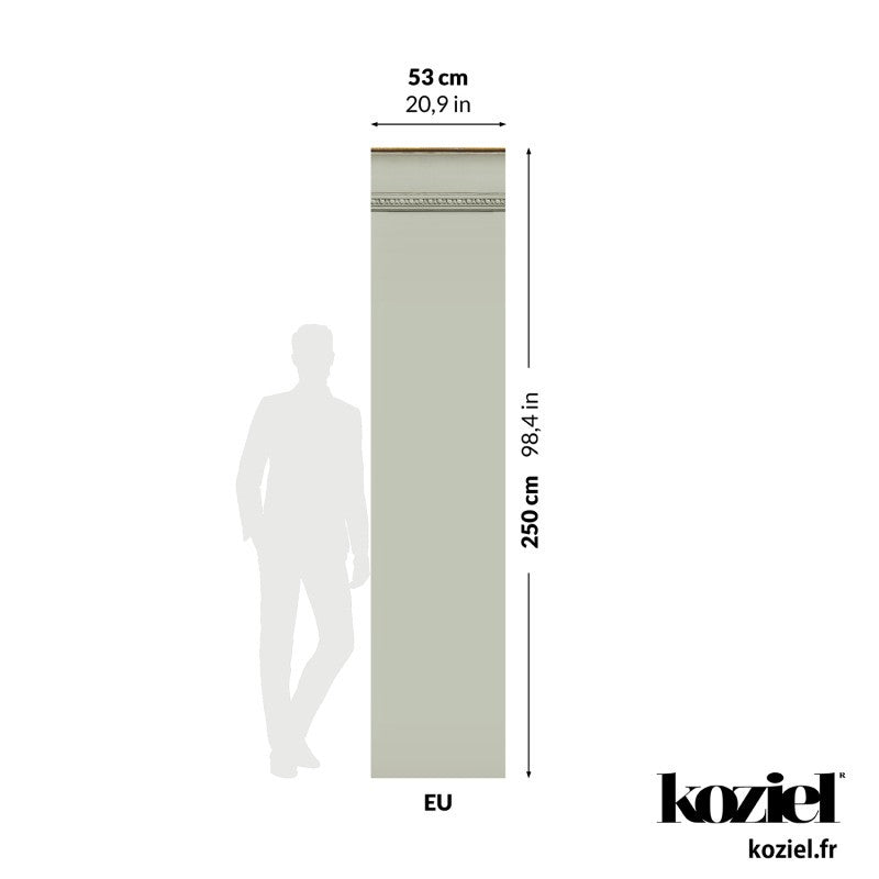 Set of Haussmann wood panels - Lovat Green