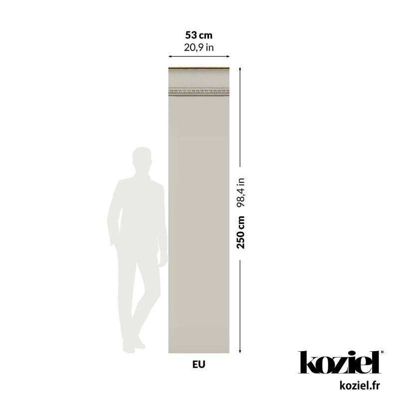 Set of Haussmann wood panels - Mastic